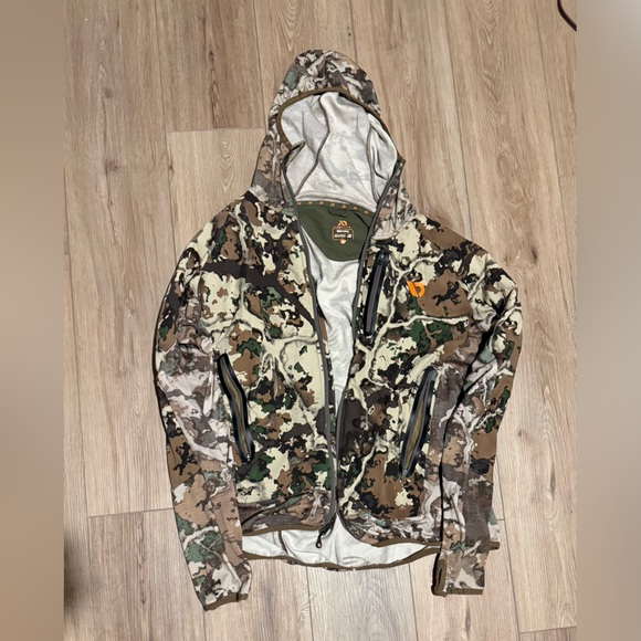 First Lite Sawtooth Hyrbid Mens Large Fusion Camo - Picture 1 of 8